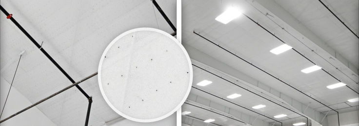 Simple Saver System Syseal fabric with perforations